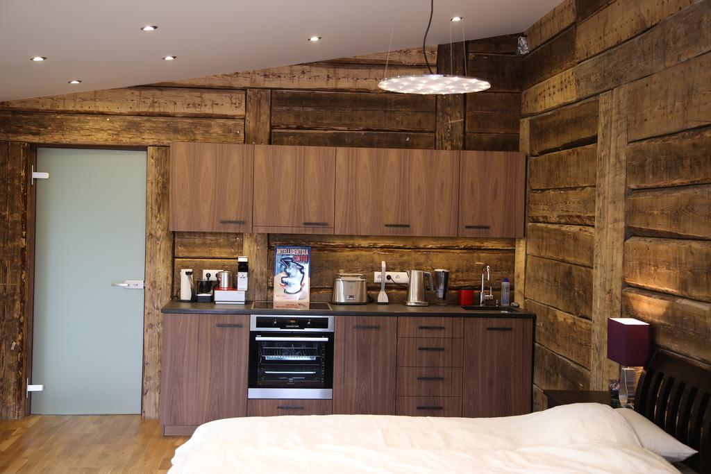 Altribute Studio W Sauna Secure Parking Wifi 90Mbs Liepaja Room photo